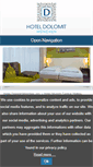 Mobile Screenshot of hotel-dolomit.de